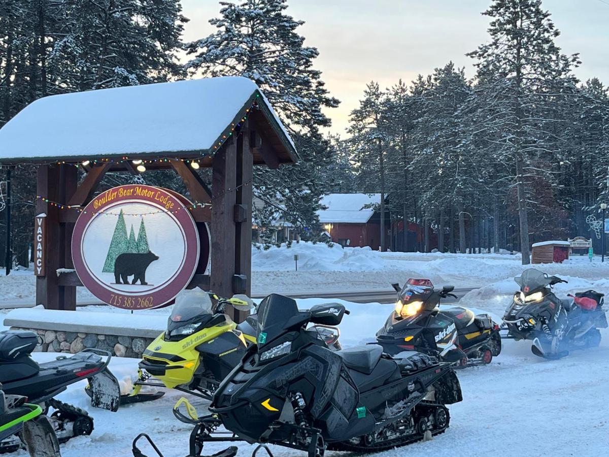 Boulder Bear Motor Lodge Boulder Junction Kültér fotó